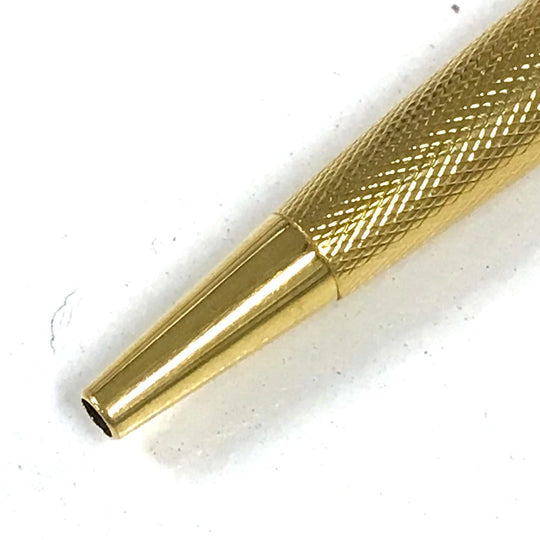 ROLEX Ballpoint pen metal gold Novelty not for sale logo mens Used Authentic