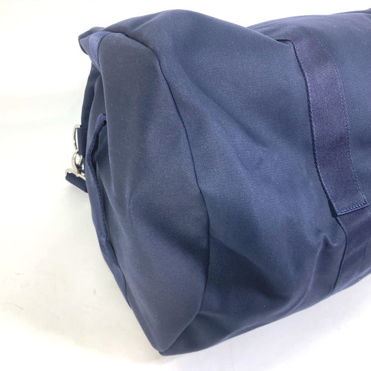 ROLEX Boston Duffel bag canvas Navy Logo embroidery Sports bag