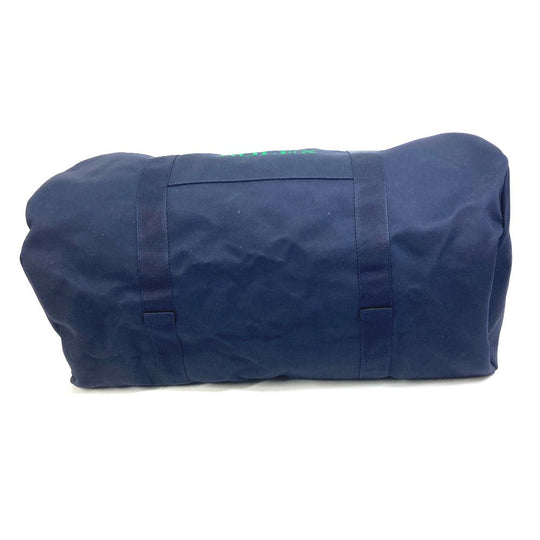 ROLEX Boston Duffel bag canvas Navy Logo embroidery Sports bag