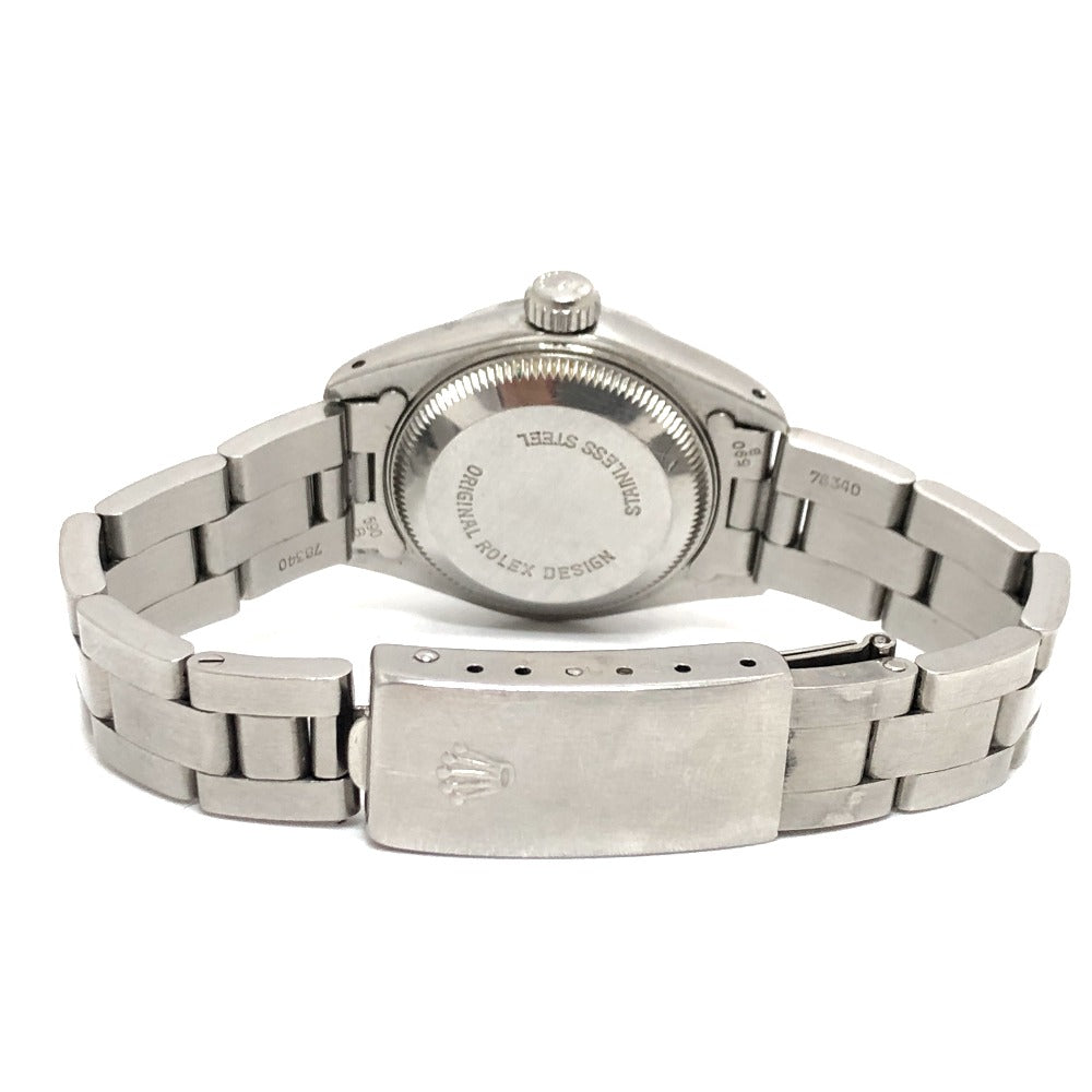 ROLEX Watches Mechanical Automatic 69160 Stainless Steel Silver Oyster Perpetual Date Ivory dial
