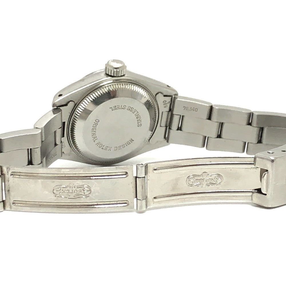 ROLEX Watches Mechanical Automatic 69160 Stainless Steel Silver Oyster Perpetual Date Ivory dial