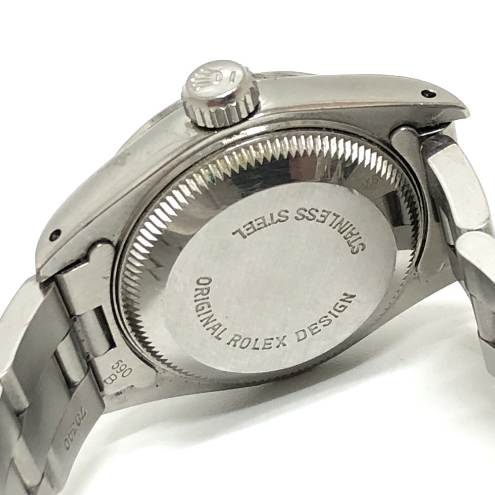 ROLEX Watches Mechanical Automatic 69160 Stainless Steel Silver Oyster Perpetual Date Ivory dial