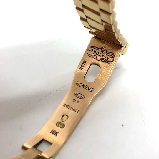 ROLEX Watches Mechanical Automatic 6527 18K Yellow Gold gold K18 Solid Datejust gold dial Women Used Authentic
