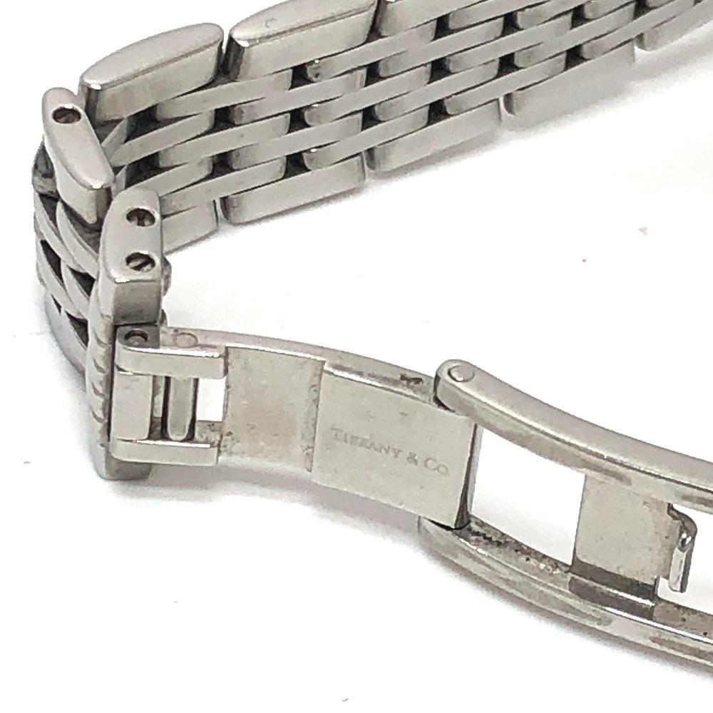 TIFFANY&Co. Watches Quartz ‚l1510 Stainless Steel Silver Classic white dial Women Used Authentic