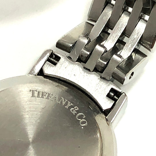 TIFFANY&Co. Watches Quartz ‚l1510 Stainless Steel Silver Classic white dial Women Used Authentic