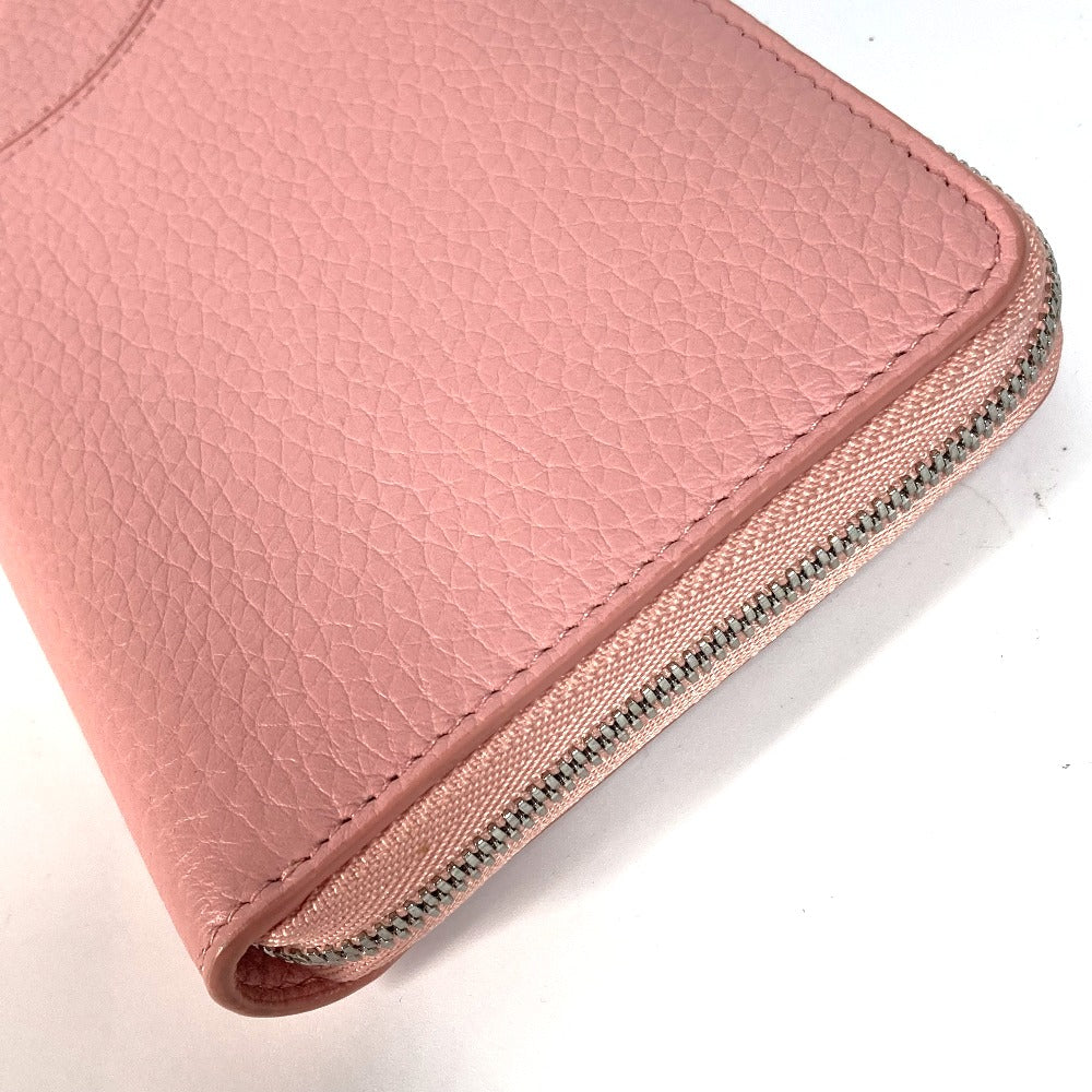 TIFFANY&Co. Long Wallet Purse 72458575 leather pink Japan limited Return to TIFFANY&Co. Heart Large Zip Wallet Women Used Authentic