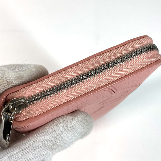TIFFANY&Co. Long Wallet Purse 72458575 leather pink Japan limited Return to TIFFANY&Co. Heart Large Zip Wallet Women Used Authentic