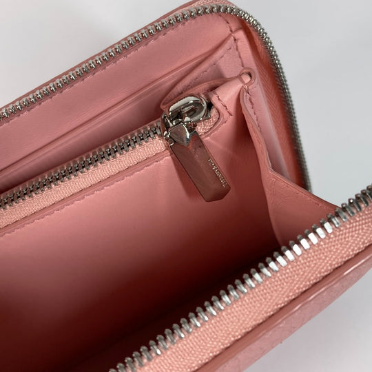 TIFFANY&Co. Long Wallet Purse 72458575 leather pink Japan limited Return to TIFFANY&Co. Heart Large Zip Wallet Women Used Authentic