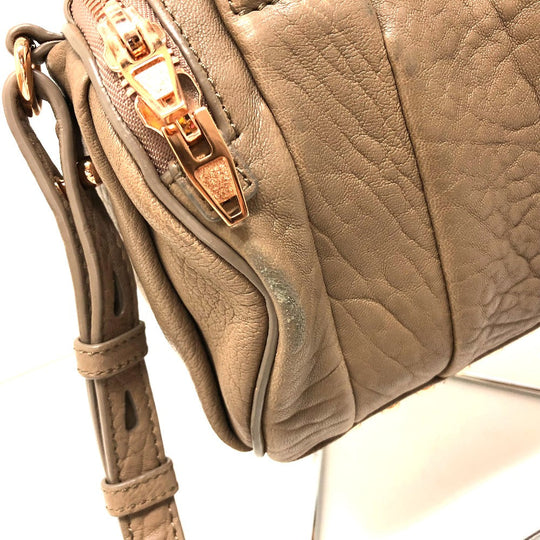 Alexander Wang Handbag leather Pink beige type Pochette Mini rocky Women Used Authentic