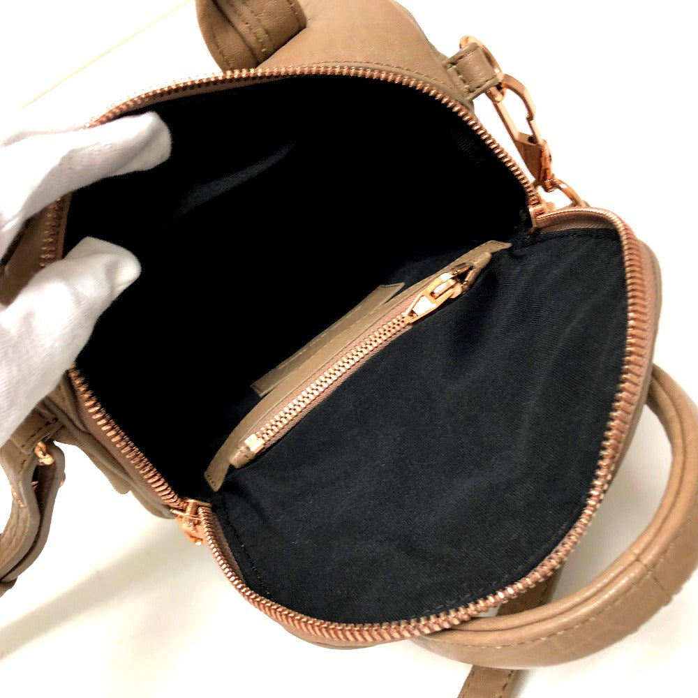 Alexander Wang Handbag leather Pink beige type Pochette Mini rocky Women Used Authentic