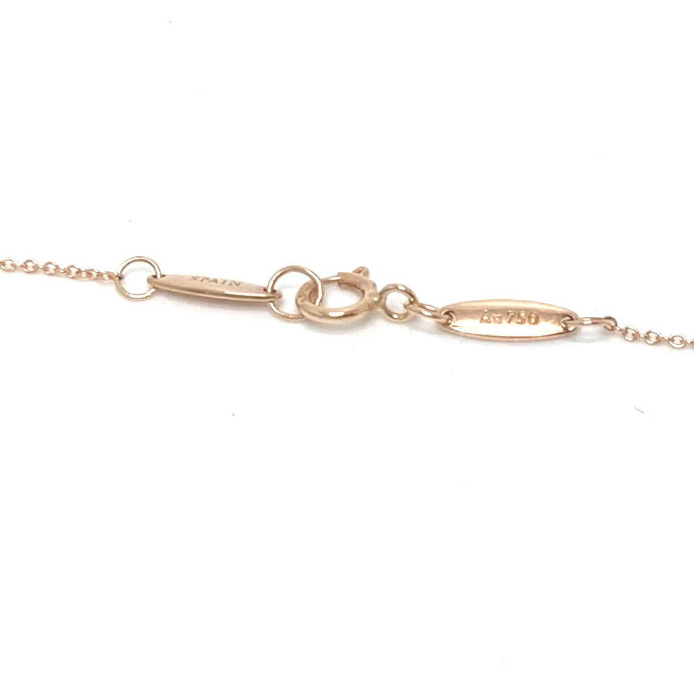 TIFFANY&Co. Necklace 18K Pink Gold gold elsa peretti open heart Women Used Authentic