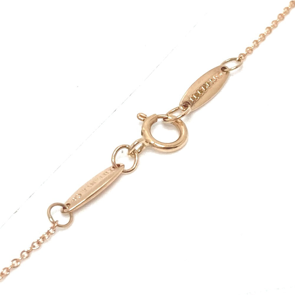 TIFFANY&Co. Necklace 18K Pink Gold gold elsa peretti open heart Women Used Authentic