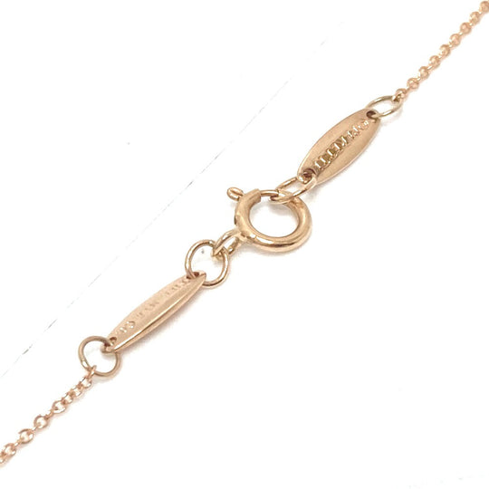 TIFFANY&Co. Necklace 18K Pink Gold gold elsa peretti open heart Women Used Authentic