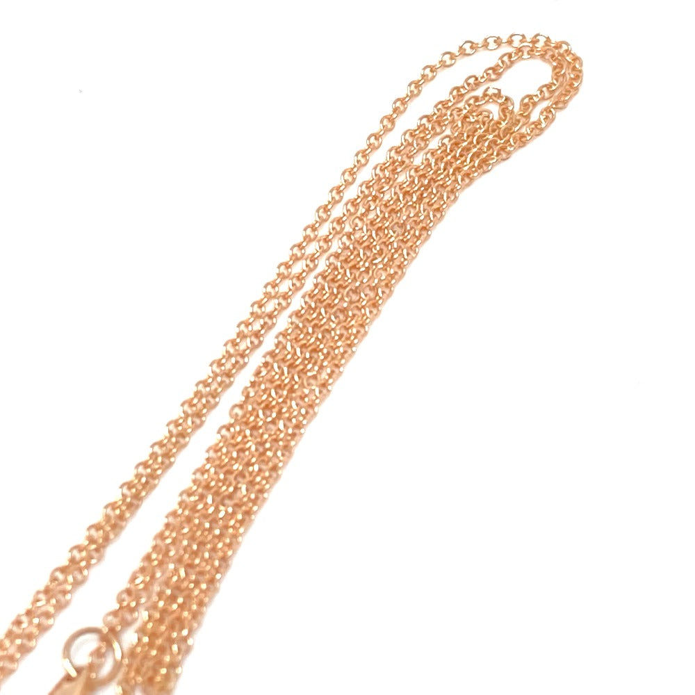 TIFFANY&Co. Necklace 18K Pink Gold gold elsa peretti open heart Women Used Authentic