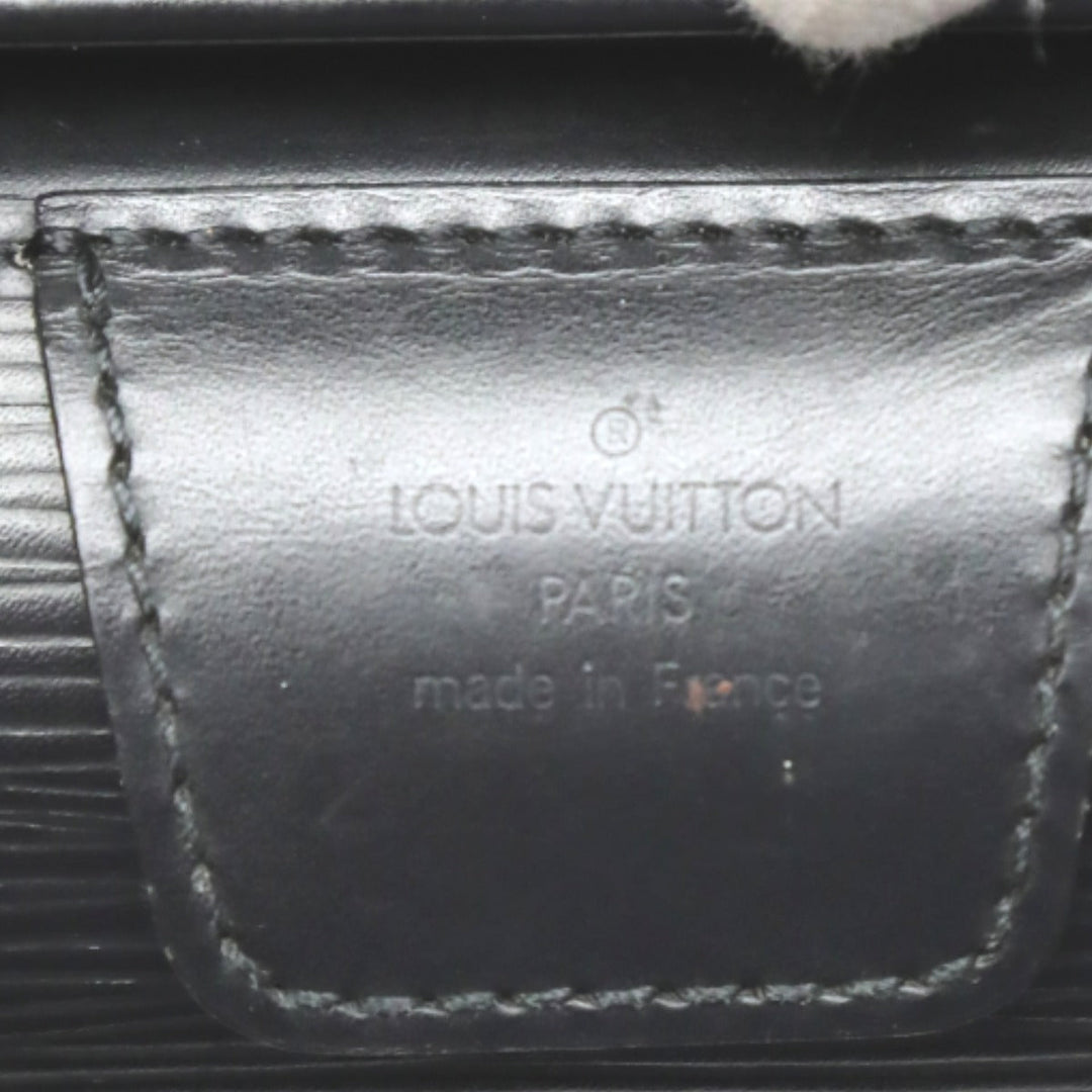 LOUIS VUITTON Business bag M54352 Epi Leather black Briefcase Epi Fermoire mens Used Authentic