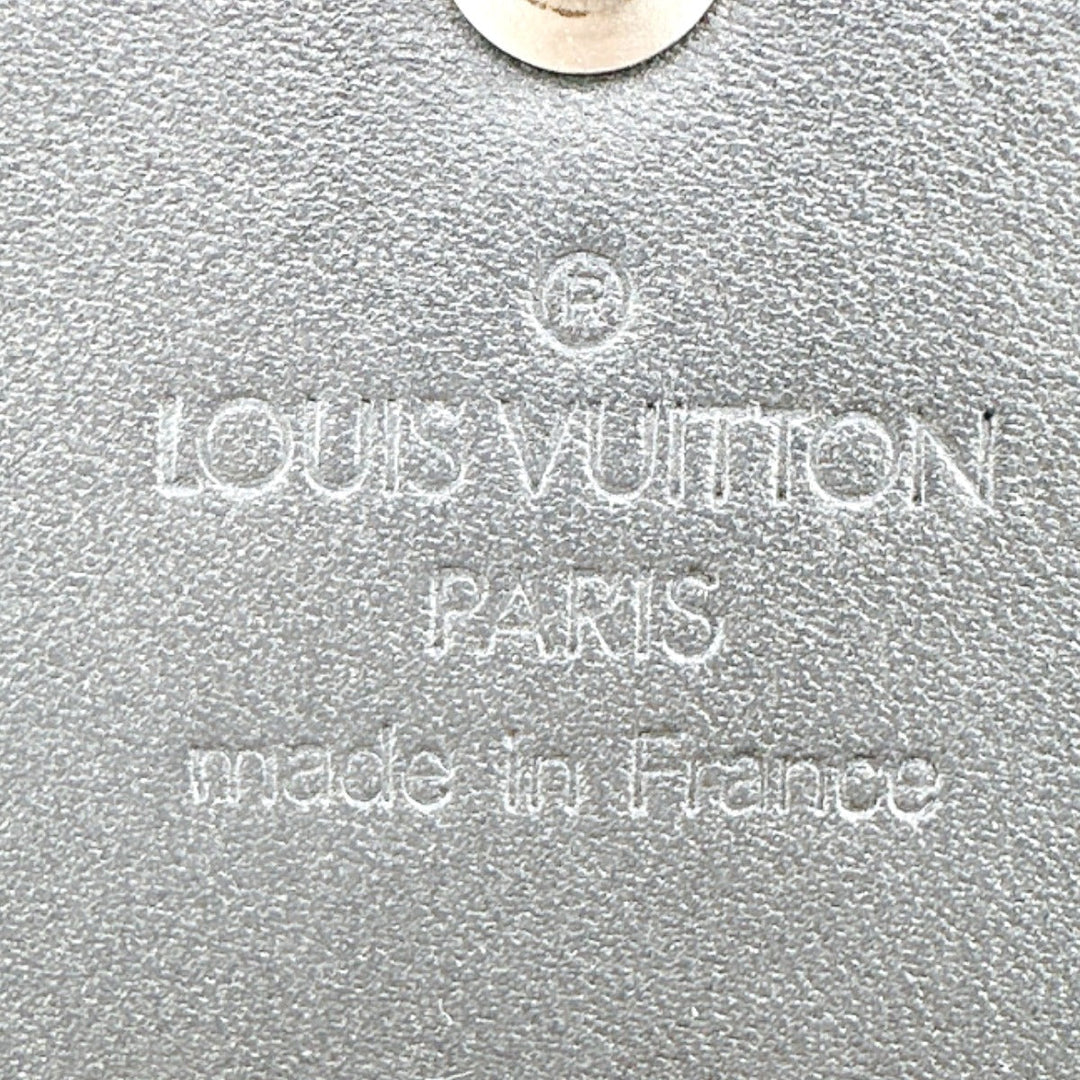LOUIS VUITTON Bifold Wallet M65112 Monogram mat Noir Wallet with card pocket Monogram Porte Monnaie Billets Cartes Credit unisex(Unisex) Used Authentic