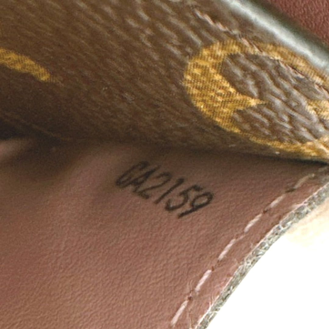 LOUIS VUITTON Long Wallet Purse M62235 Monogram canvas Rose Valerie Zip Around Monogram Portefeuille Sara Women Used Authentic