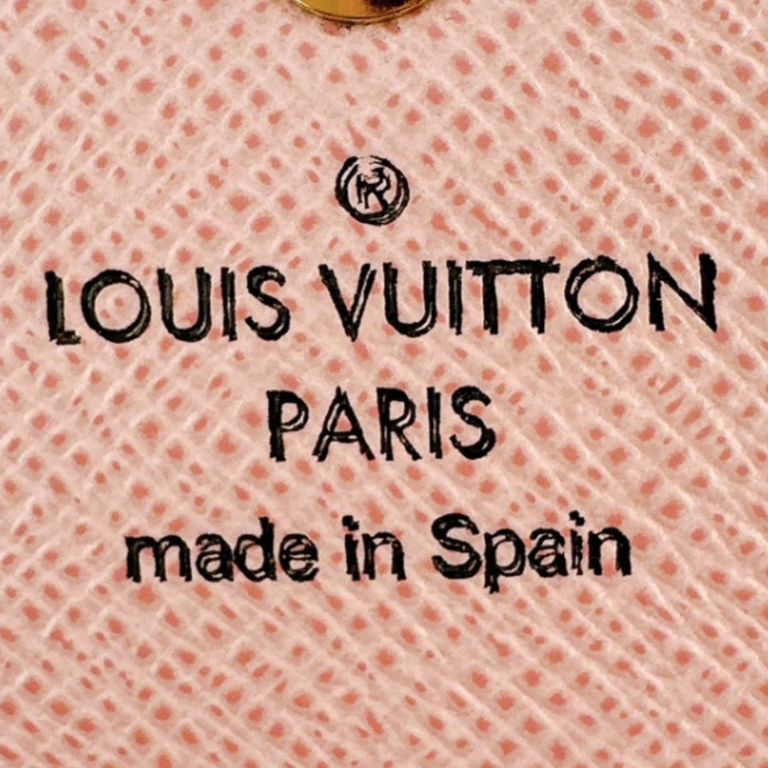 LOUIS VUITTON Long Wallet Purse M62235 Monogram canvas Rose Valerie Zip Around Monogram Portefeuille Sara Women Used Authentic