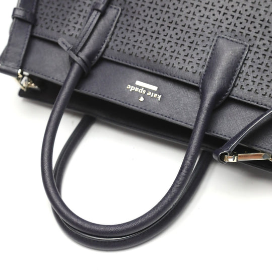 Kate Spade Handbag leather Navy 2WAY