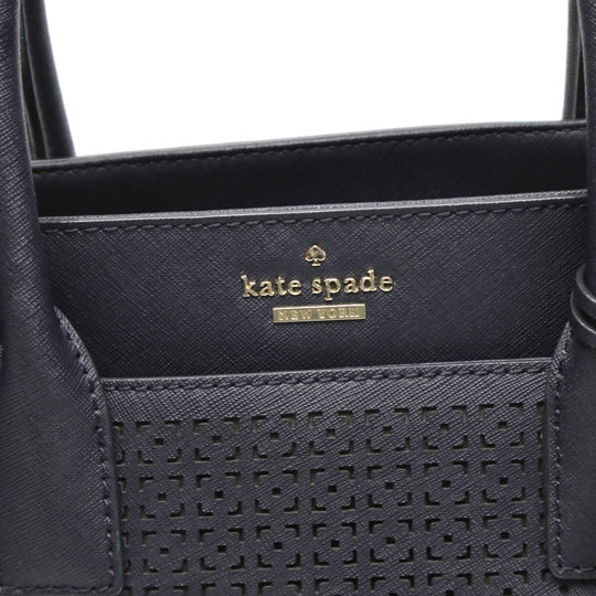Kate Spade Handbag leather Navy 2WAY