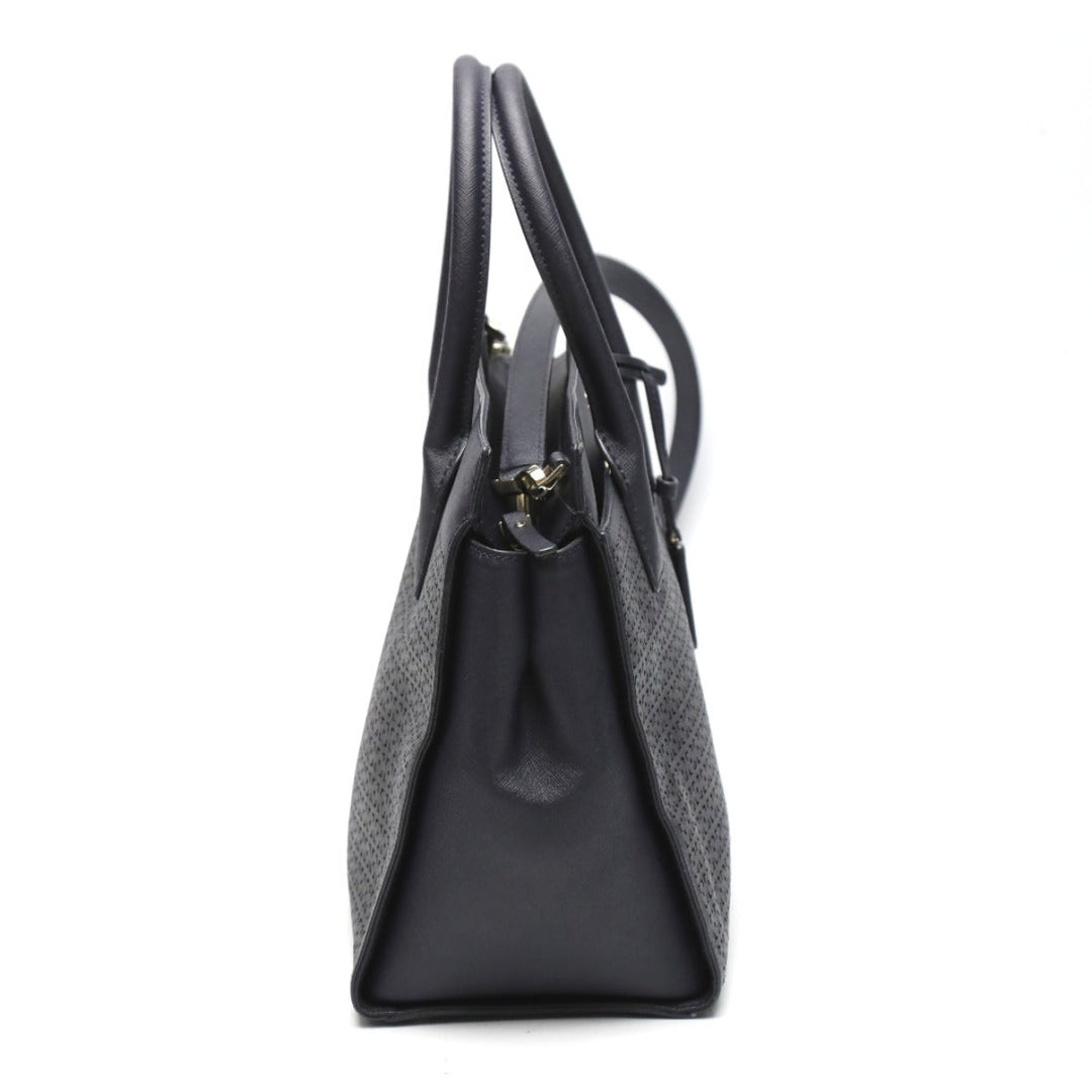Kate Spade Handbag leather Navy 2WAY