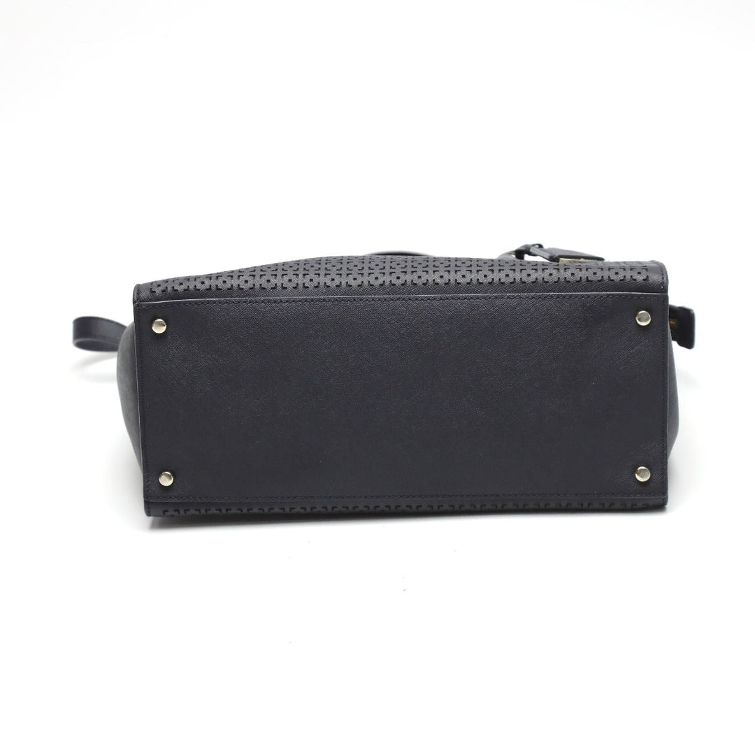 Kate Spade Handbag leather Navy 2WAY