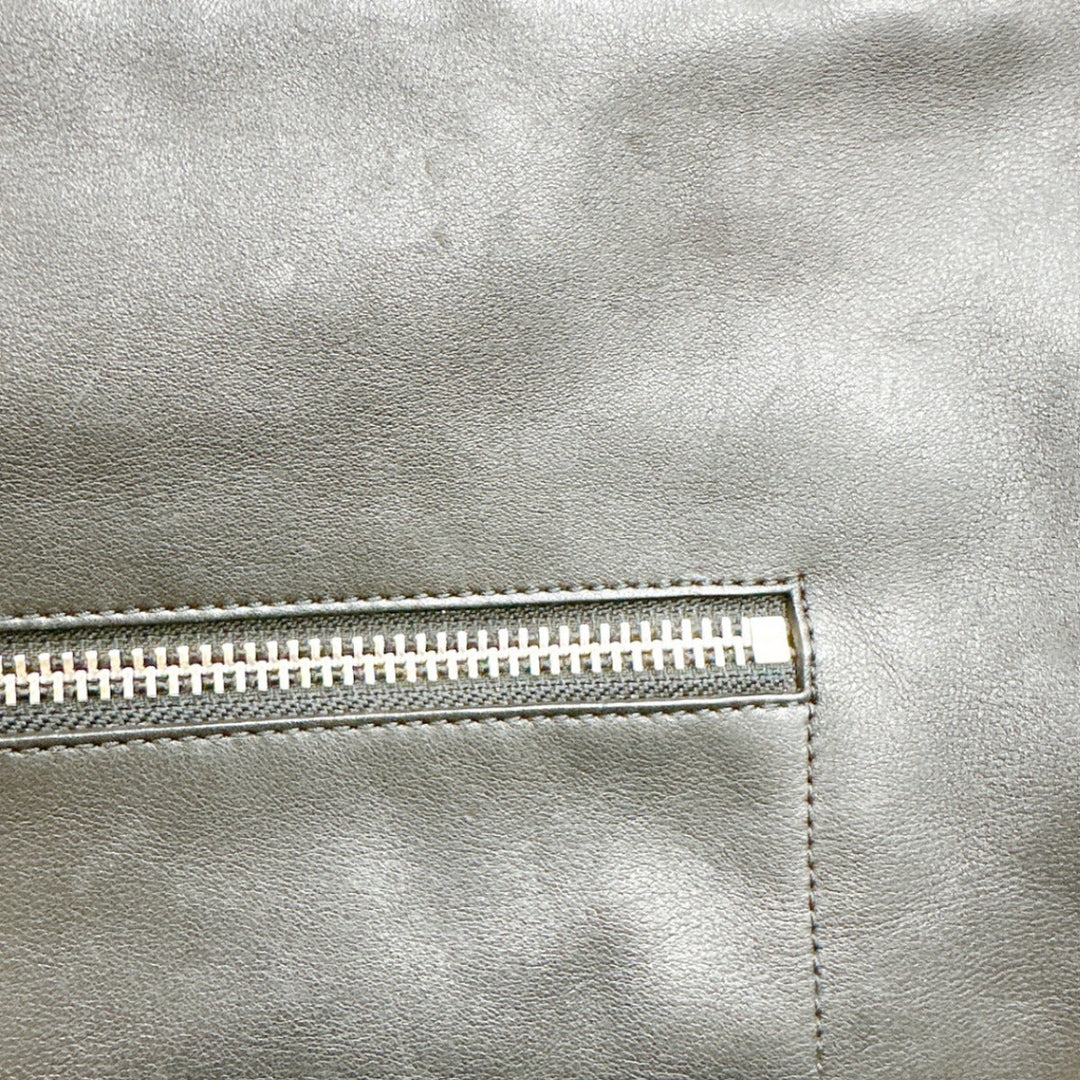 COACH Shoulder Bag 19889 leather black 2WAY bag Cafu Diagonal crossing Women Used Authentic