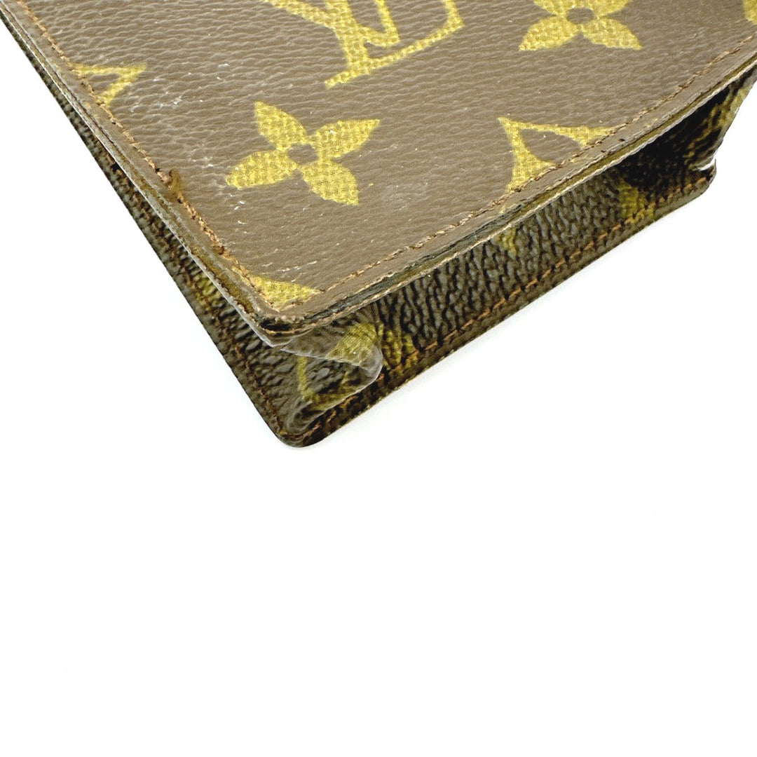 LOUIS VUITTON Other accessories M62909 Monogram canvas Brown glasses case Monogram Sun pool Women(Unisex) Used Authentic