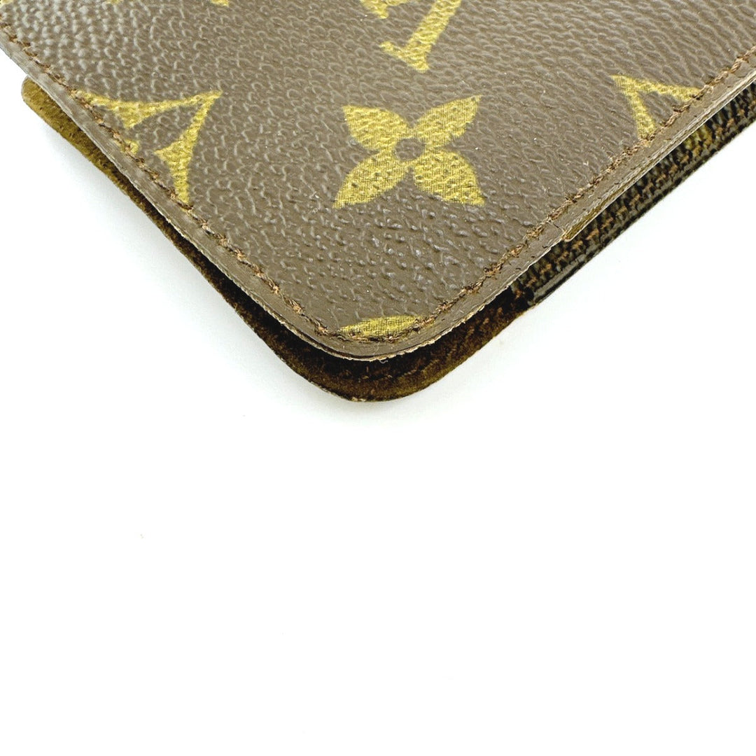 LOUIS VUITTON Other accessories M62909 Monogram canvas Brown glasses case Monogram Sun pool Women(Unisex) Used Authentic