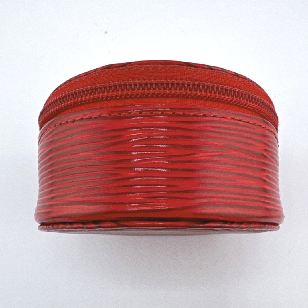 LOUIS VUITTON Other accessories M48227 Epi Leather Styrian red jewelry case Epi Ecran Bijoux unisex(Unisex) Used Authentic