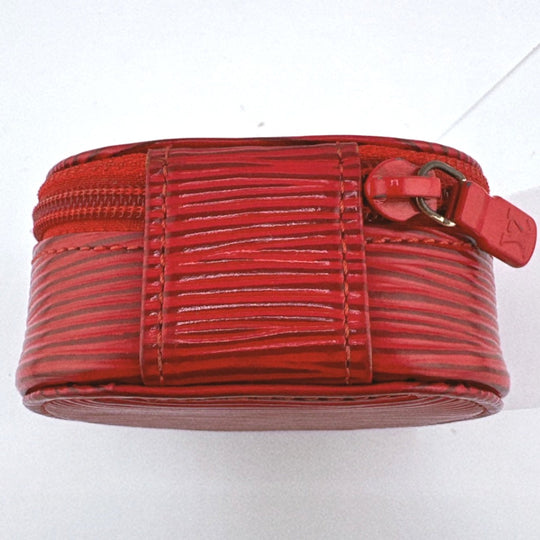 LOUIS VUITTON Other accessories M48227 Epi Leather Styrian red jewelry case Epi Ecran Bijoux unisex(Unisex) Used Authentic