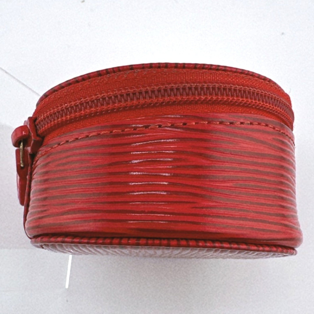 LOUIS VUITTON Other accessories M48227 Epi Leather Styrian red jewelry case Epi Ecran Bijoux unisex(Unisex) Used Authentic