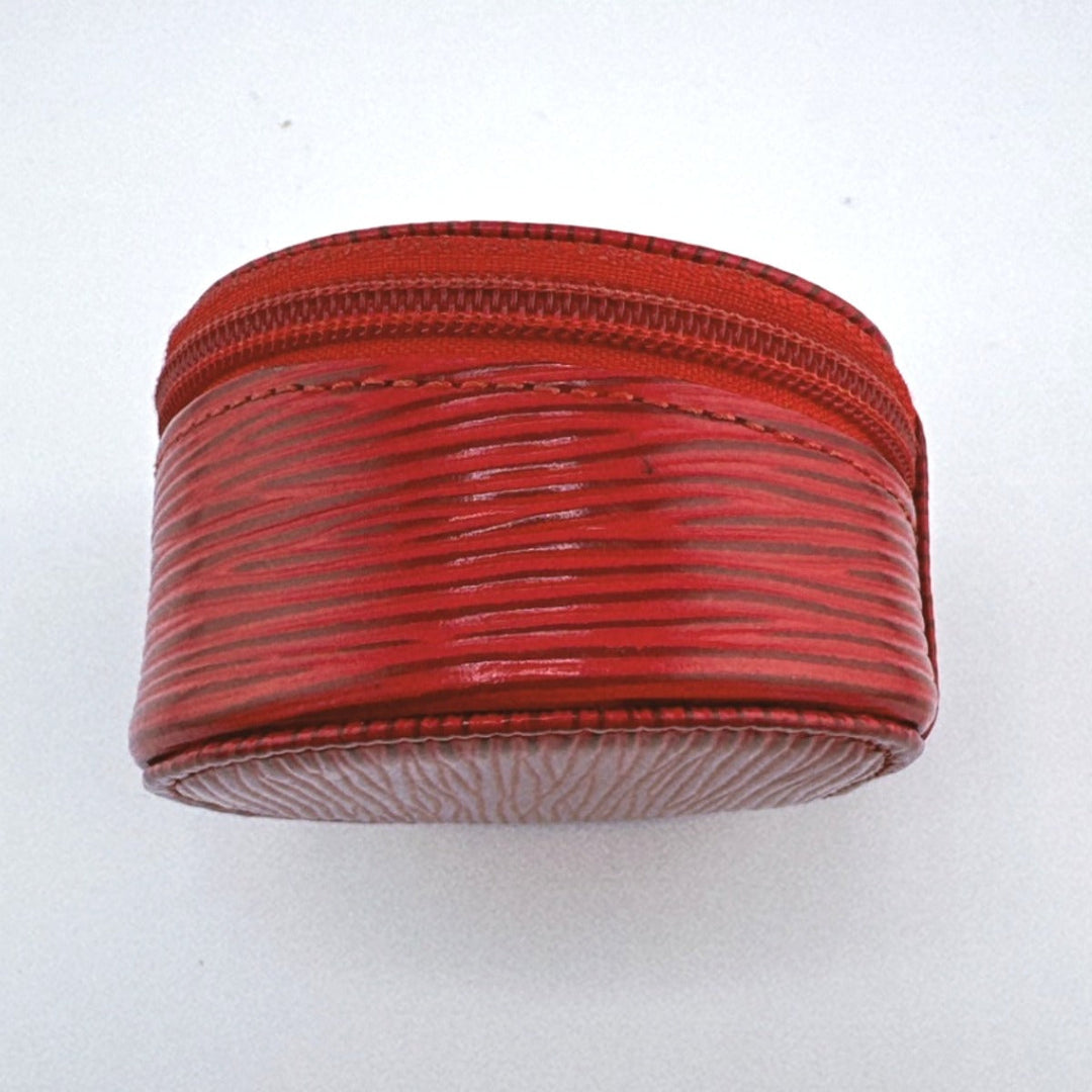 LOUIS VUITTON Other accessories M48227 Epi Leather Styrian red jewelry case Epi Ecran Bijoux unisex(Unisex) Used Authentic