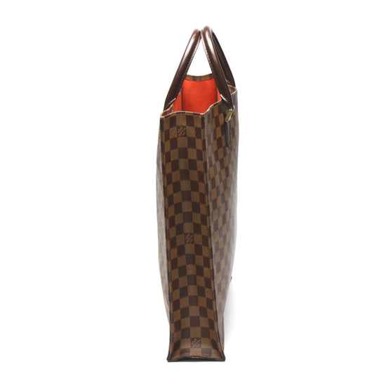 LOUIS VUITTON Handbag N51140 Damier canvas Ebene Tote Bag Damier Sac Plat unisex(Unisex) Used Authentic