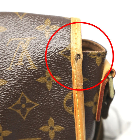 LOUIS VUITTON Shoulder Bag M40106 Monogram canvas Brown Messenger back Monogram Messenger PM�EBosphore unisex(Unisex) Used Authentic