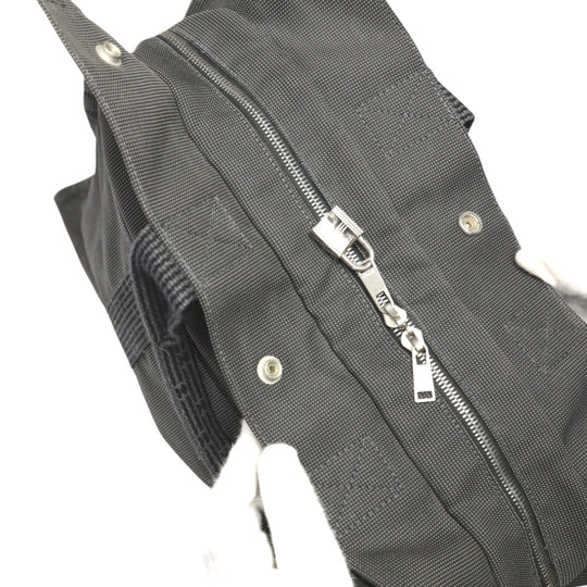 HERMES Tote Bag canvas gray Tote MM Her Line canvas unisex(Unisex) Used Authentic
