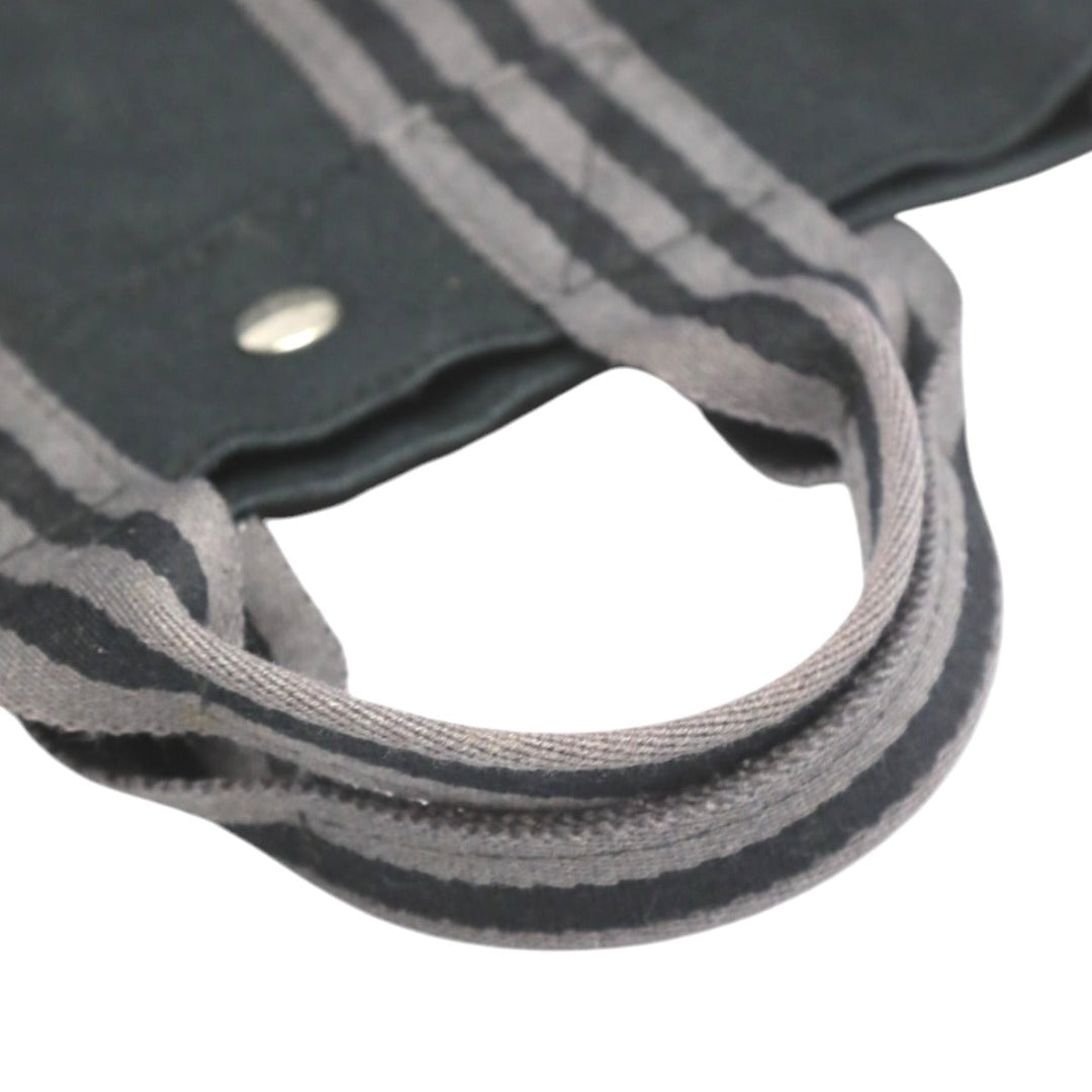 HERMES Tote Bag canvas gray Tote Bag Her Line Tote PM unisex(Unisex) Used Authentic
