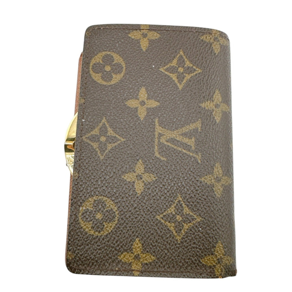 LOUIS VUITTON Bifold Wallet M61663 Monogram canvas Brown Clasp wallet with card pocket Monogram Porto Monet Viet Vienoa Women Used Authentic