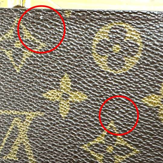 LOUIS VUITTON Bifold Wallet M61663 Monogram canvas Brown Clasp wallet with card pocket Monogram Porto Monet Viet Vienoa Women Used Authentic