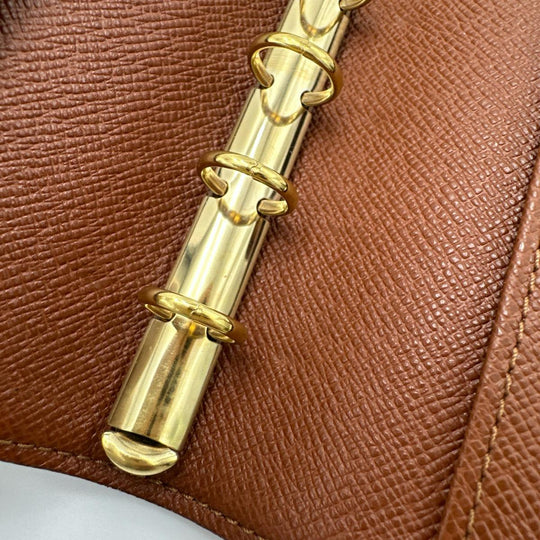 LOUIS VUITTON Notebook cover R20005 Monogram canvas Brown Notebook case Monogram Agenda PM mens(Unisex) Used Authentic