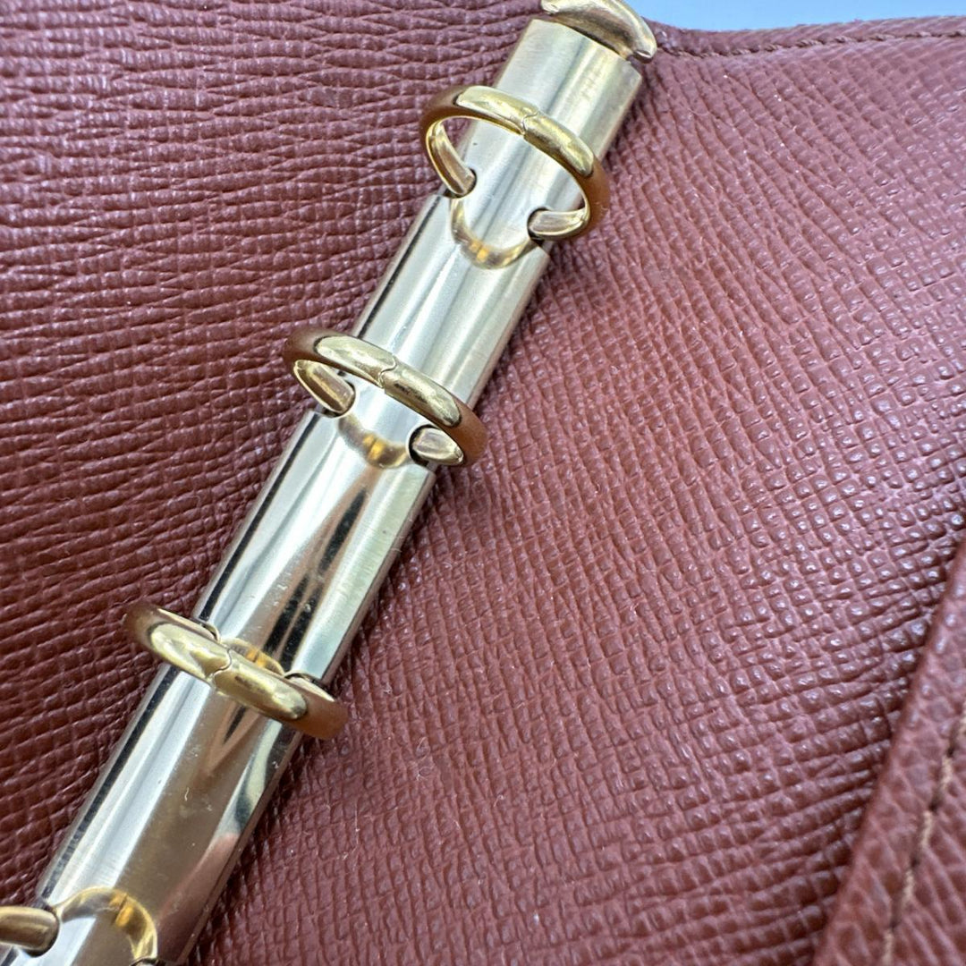 LOUIS VUITTON Notebook cover R20005 Monogram canvas Brown Notebook case Monogram Agenda PM mens(Unisex) Used Authentic
