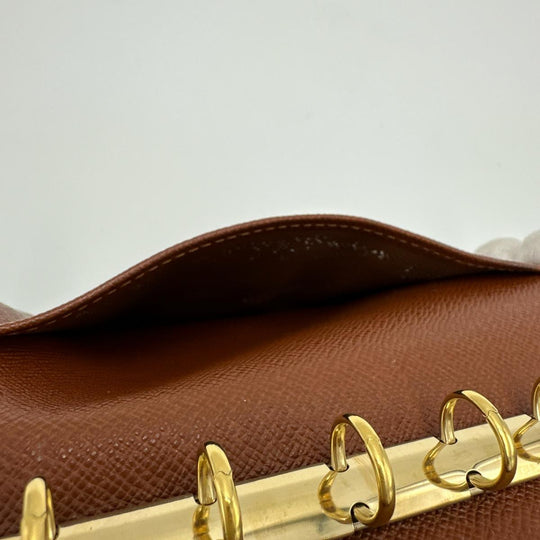 LOUIS VUITTON Notebook cover R20005 Monogram canvas Brown Notebook case Monogram Agenda PM mens(Unisex) Used Authentic