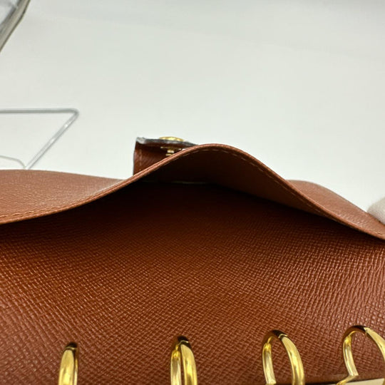 LOUIS VUITTON Notebook cover R20005 Monogram canvas Brown Notebook case Monogram Agenda PM mens(Unisex) Used Authentic