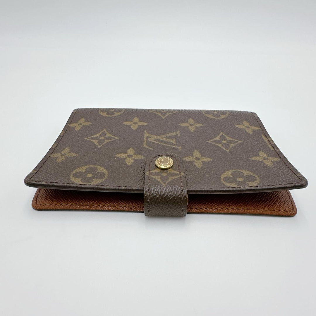 LOUIS VUITTON Notebook cover R20005 Monogram canvas Brown Notebook case Monogram Agenda PM mens(Unisex) Used Authentic