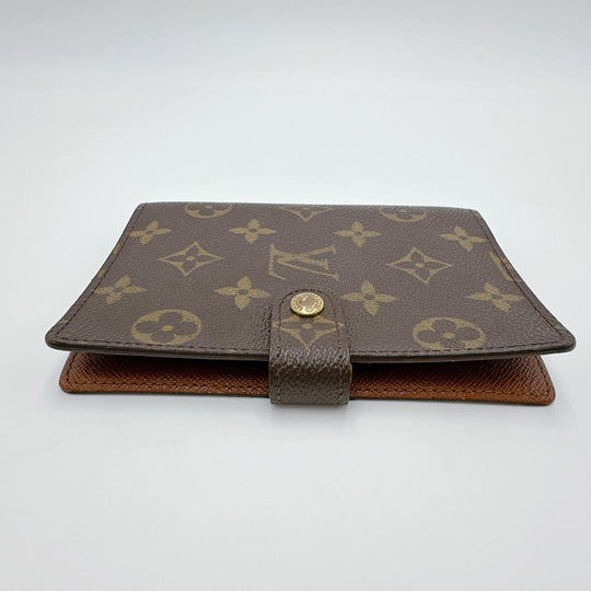 LOUIS VUITTON Notebook cover R20005 Monogram canvas Brown Notebook case Monogram Agenda PM mens(Unisex) Used Authentic