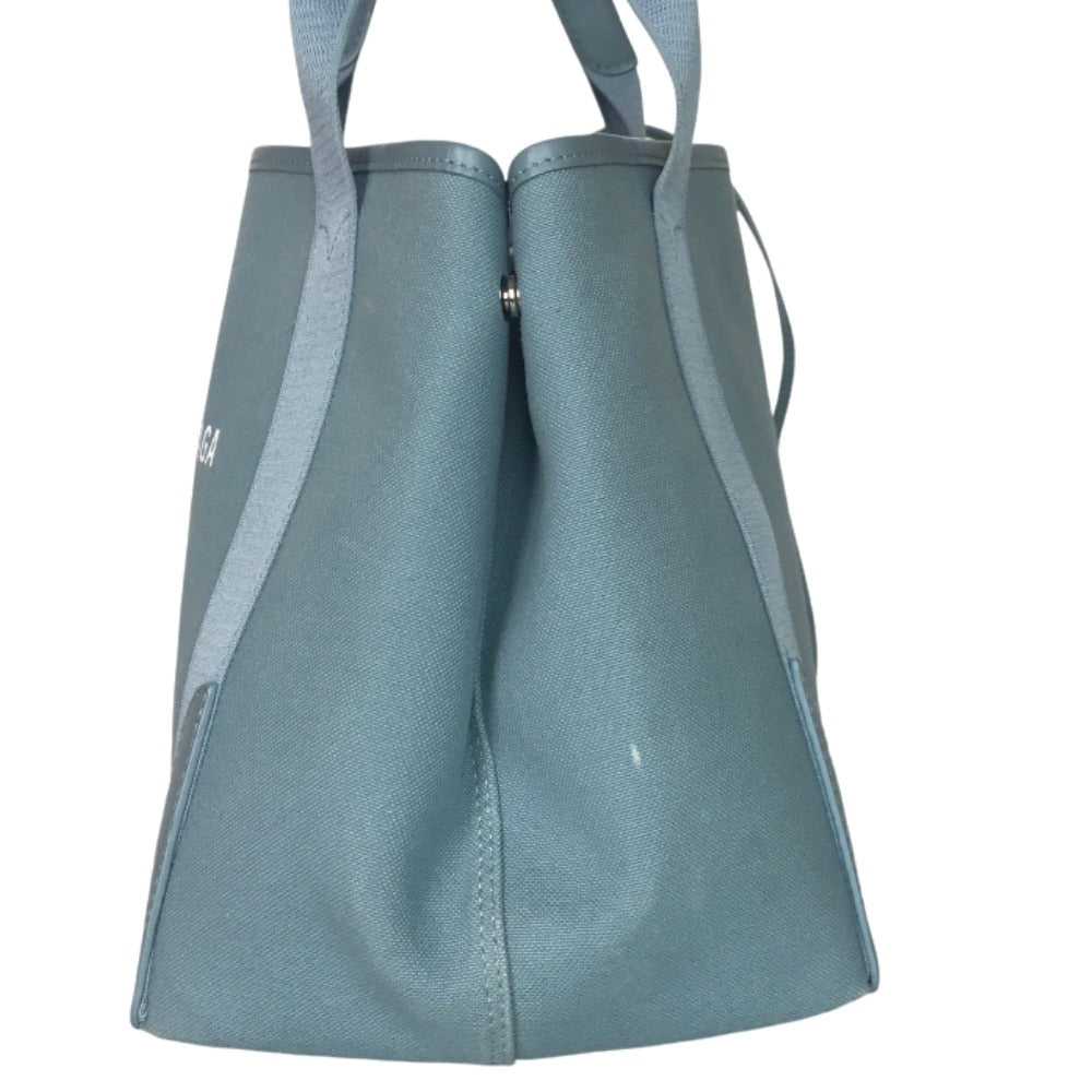 BALENCIAGA Tote Bag 339933 4790 S 002123 canvas sky blue Handbag Navy Kabas
