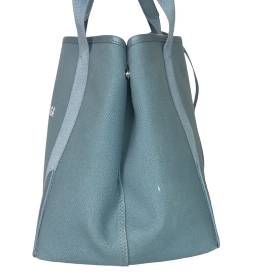BALENCIAGA Tote Bag 339933 4790 S 002123 canvas sky blue Handbag Navy Kabas