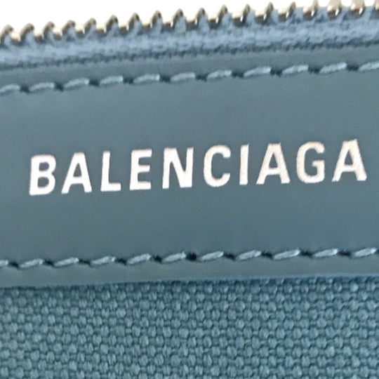 BALENCIAGA Tote Bag 339933 4790 S 002123 canvas sky blue Handbag Navy Kabas