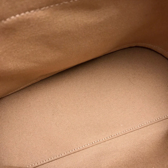 SAINT LAURENT PARIS Handbag 368229 leather beige Muse toe Women Used Authentic