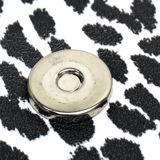 SAINT LAURENT PARIS Clutch bag 326079 Calf leather black Cassandra Leopard Women Used Authentic